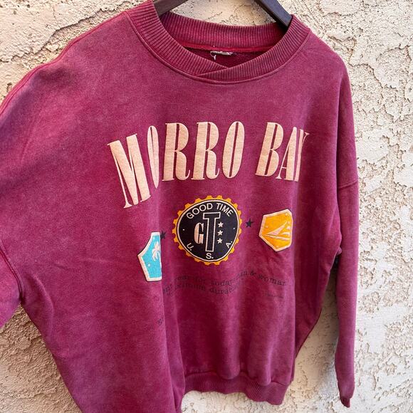 Vintage Morro Bay Crewneck Sweatshirt Size XL - Picture 3 of 3